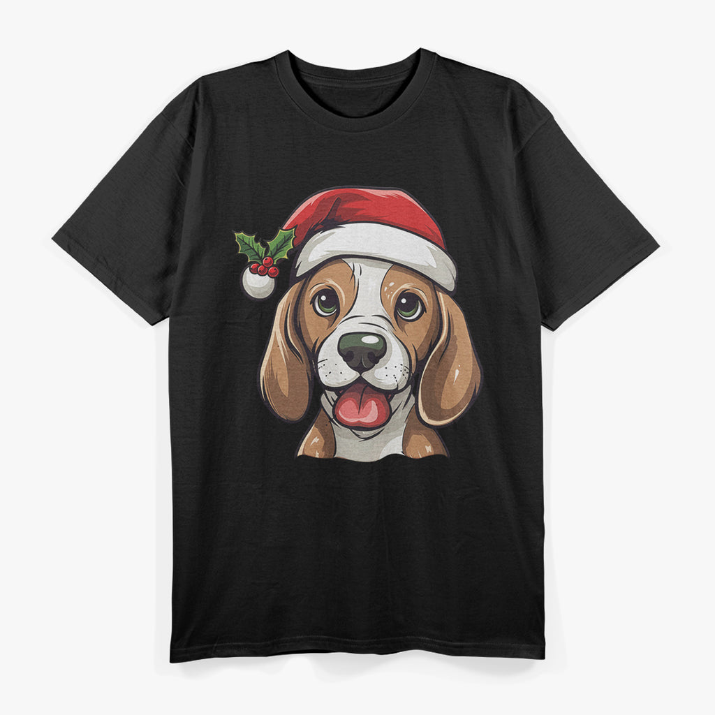 Christmas Beagle Dog Lover Festive Holiday T-Shirt