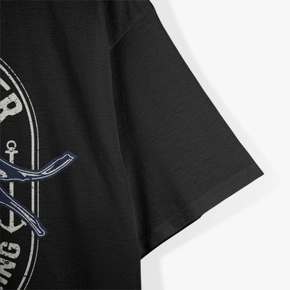 Vintage Retro Diver Distressed Scuba Diving T-Shirt