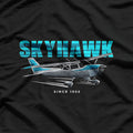 Classic Aviation – Skyhawk C172 Small Plane Flying T-Shirt