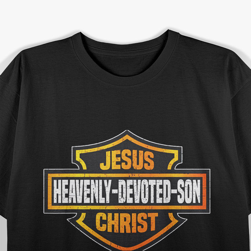 Jesus Parody – Heavenly Devoted Son Funny Religious T-Shirt