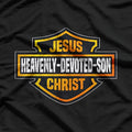 Jesus Parody – Heavenly Devoted Son Funny Religious T-Shirt