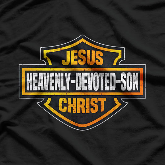 Jesus Parody – Heavenly Devoted Son Funny Religious T-Shirt