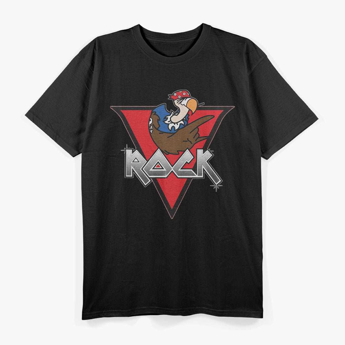 Retro V-Rock – Classic Vice City Gaming Graphic T-Shirt