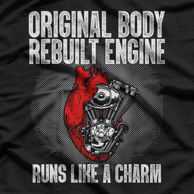 Funny Open Heart Surgery Recovery Support Humor T-Shirt