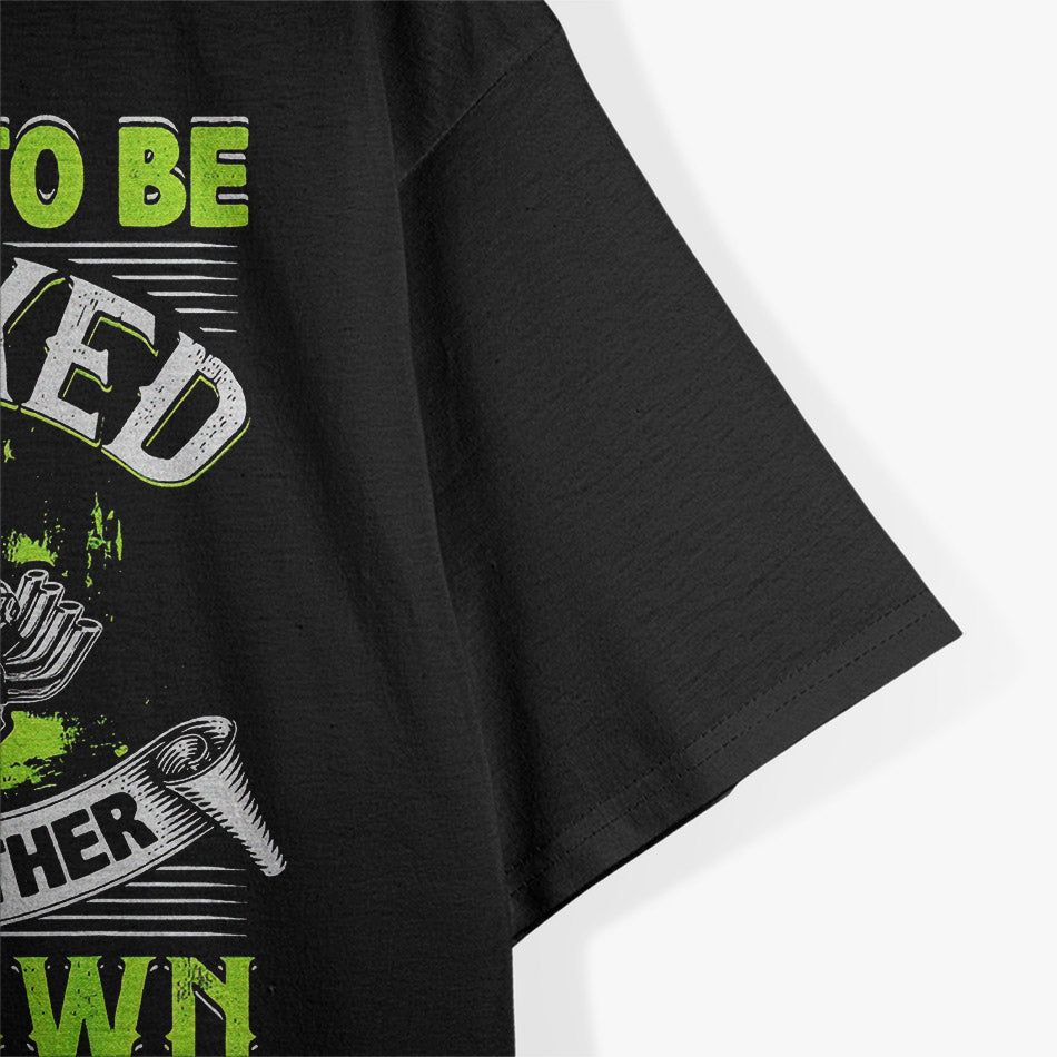 Funny Drag Racing – It’s Nice to Be Stroked Mechanic Humor T-Shirt