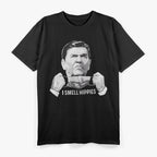 Ronald Reagan Humor – I Smell Hippies Retro Joke T-Shirt