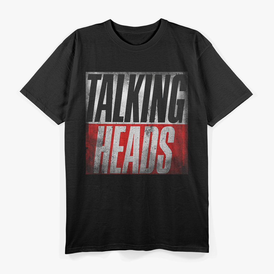 White Red Talking Heads Abstract T-Shirt