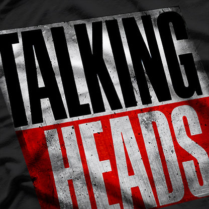 White Red Talking Heads Abstract T-Shirt